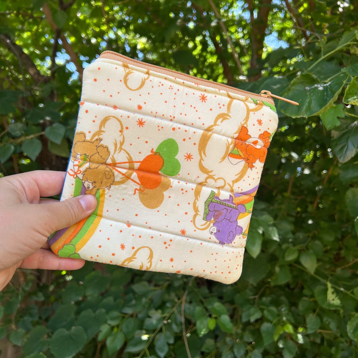 Vintage 80s Bears Zipper Bags