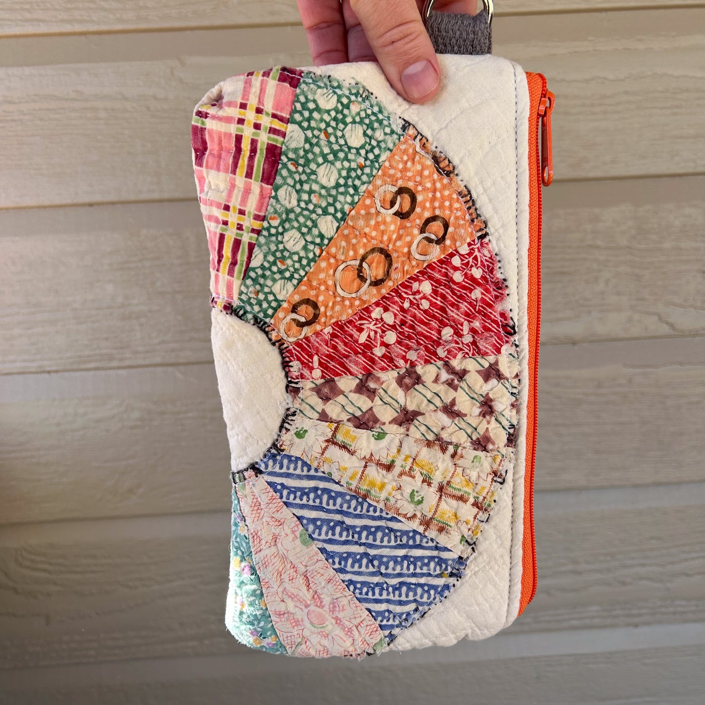 Heirloom Fan Zipper Pouch