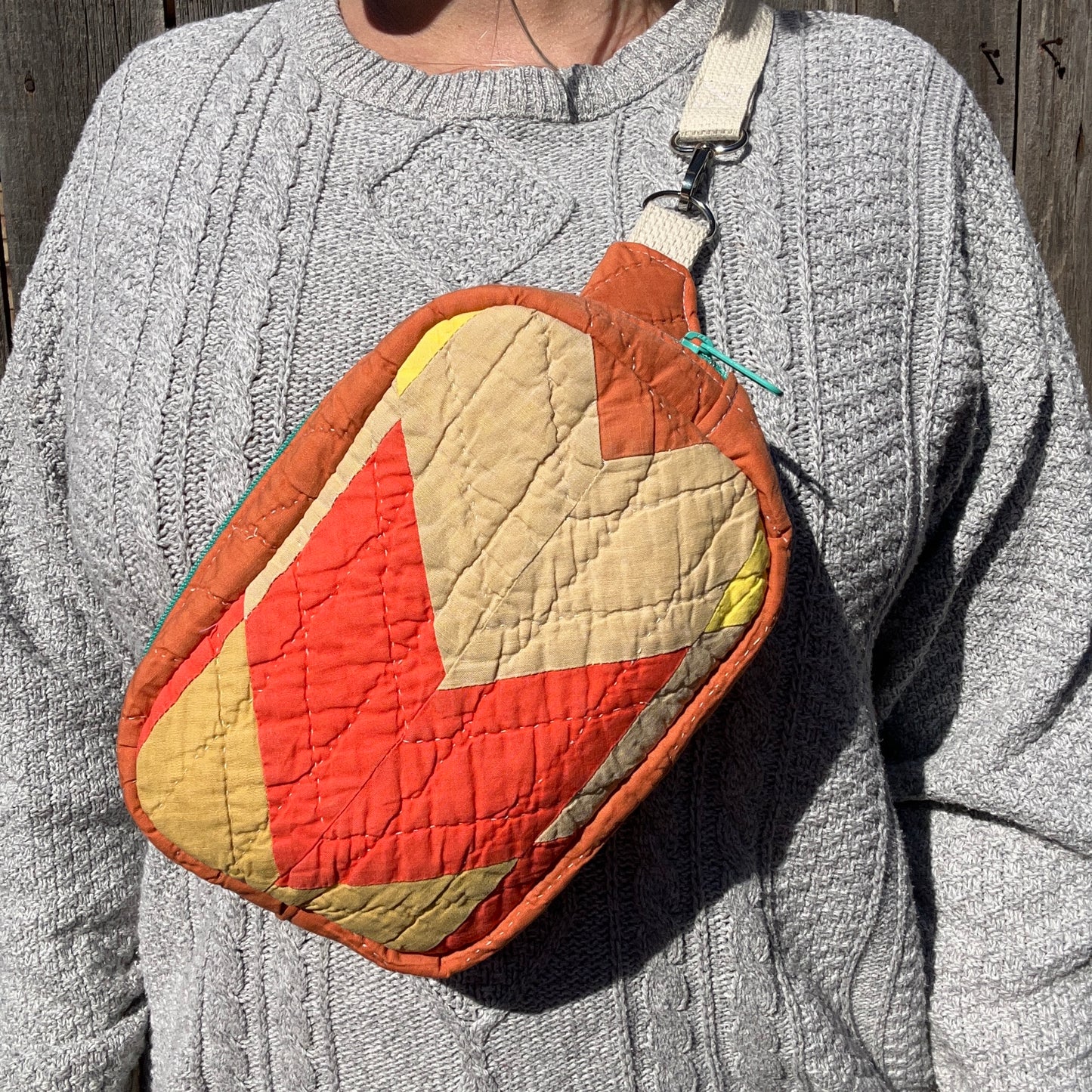 Santa Fe Quilt Crossbody Bag No. 3