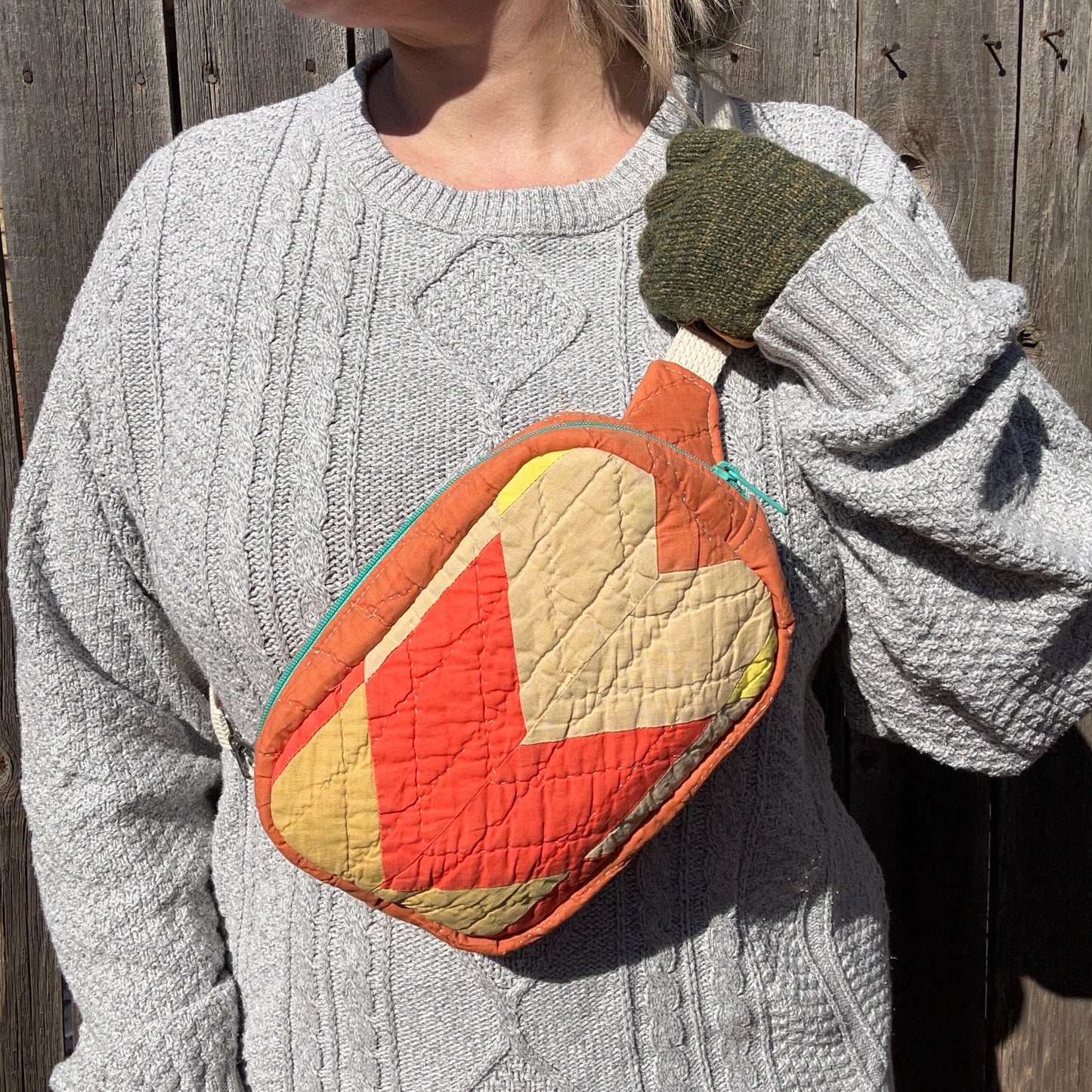 Santa Fe Quilt Crossbody Bag No. 3