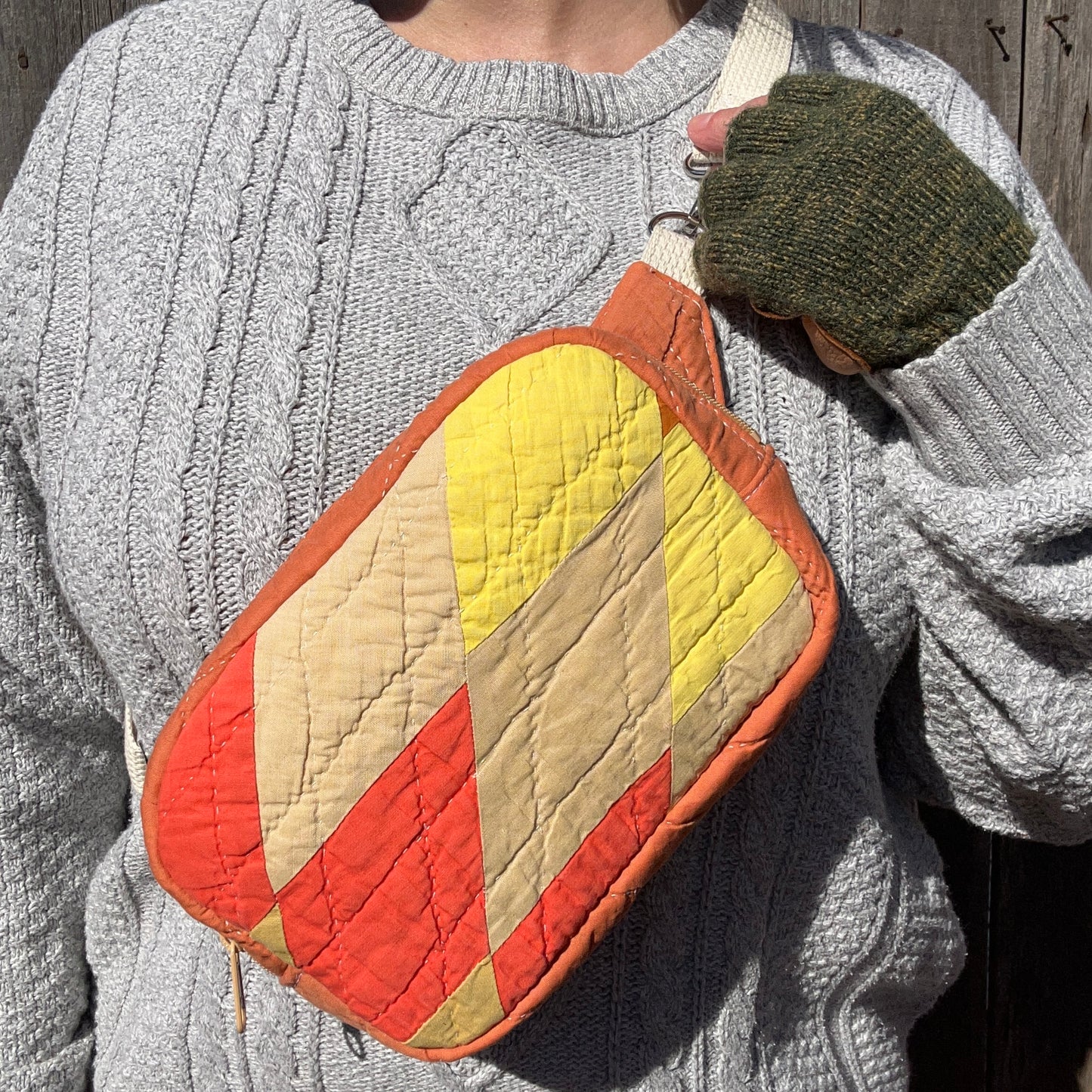 Santa Fe Quilt Crossbody Bag No. 2