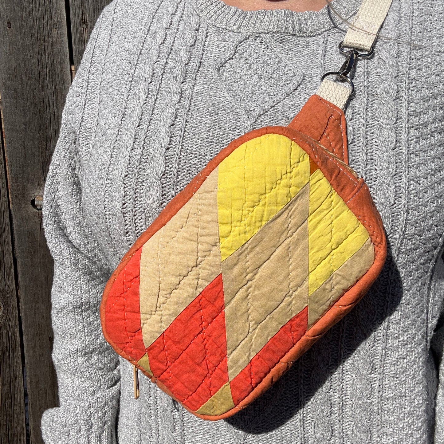 Santa Fe Quilt Crossbody Bag No. 2