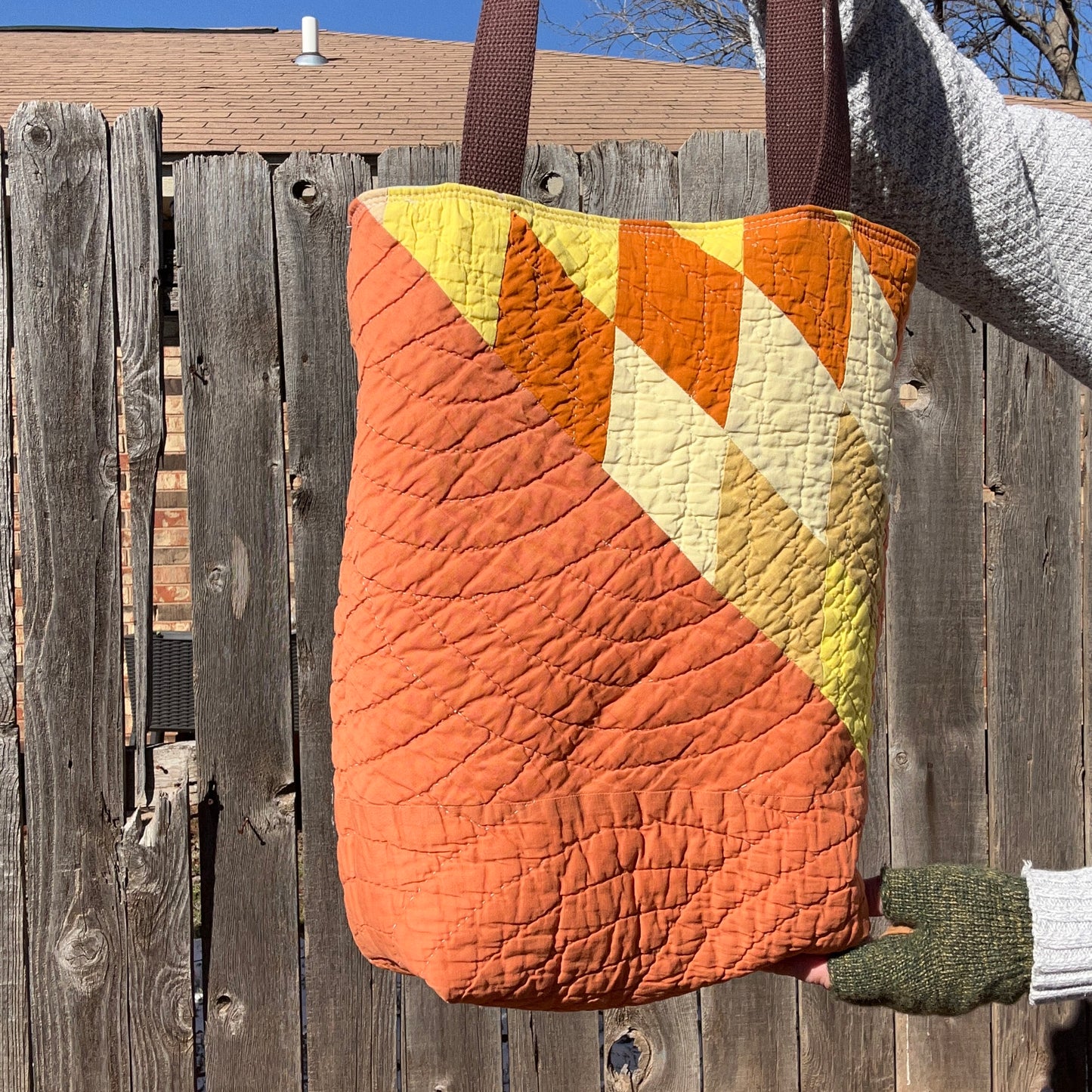 Santa Fe Quilt Tote Bag No. 1