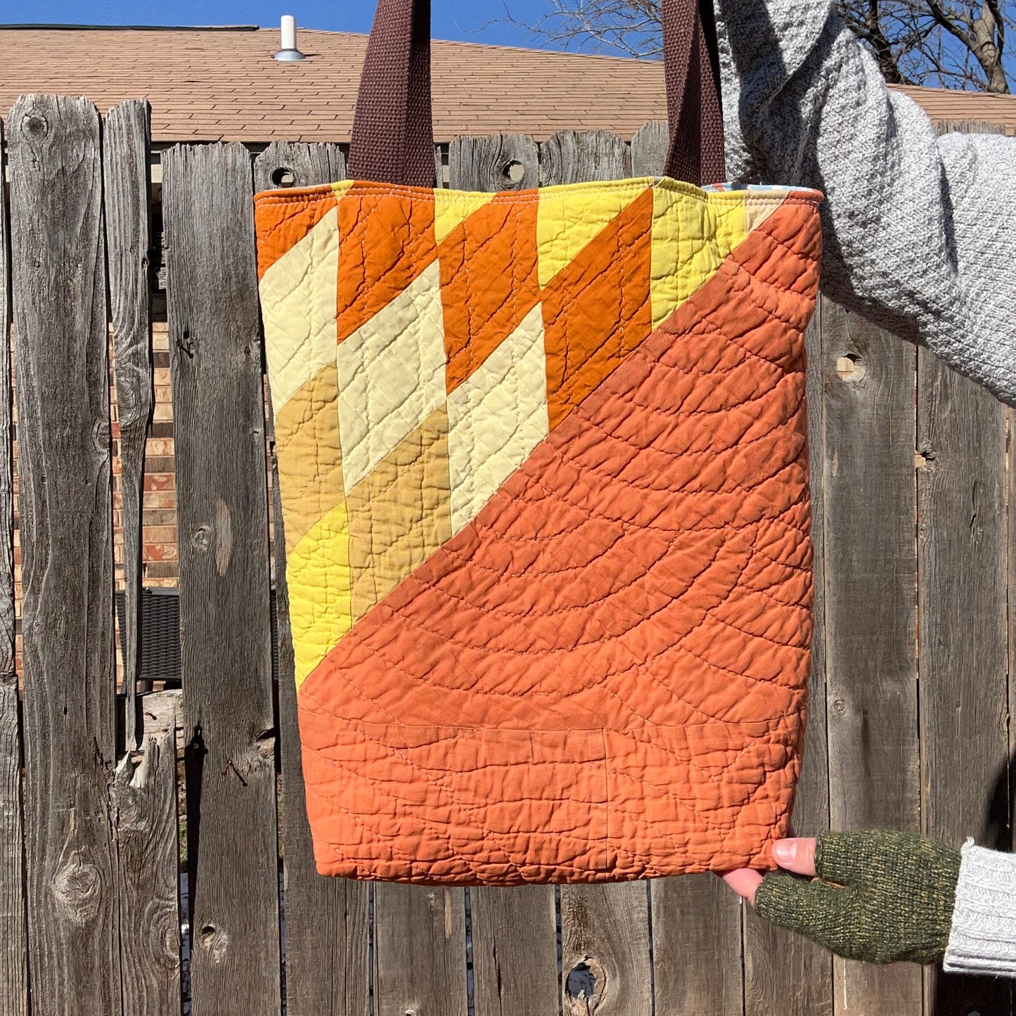 Santa Fe Quilt Tote Bag No. 1