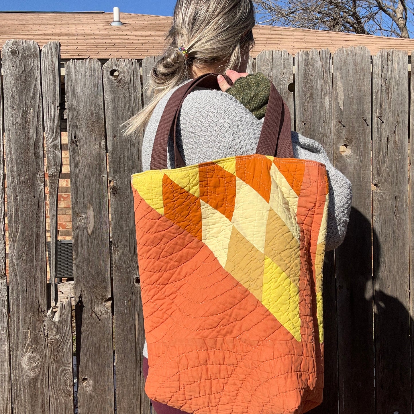 Santa Fe Quilt Tote Bag No. 1