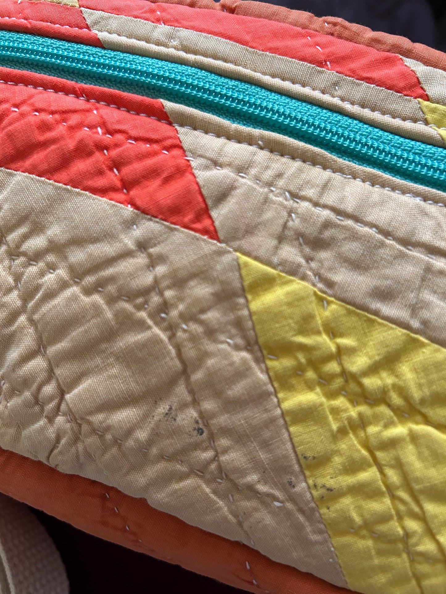 Santa Fe Quilt Crossbody Bag No. 1