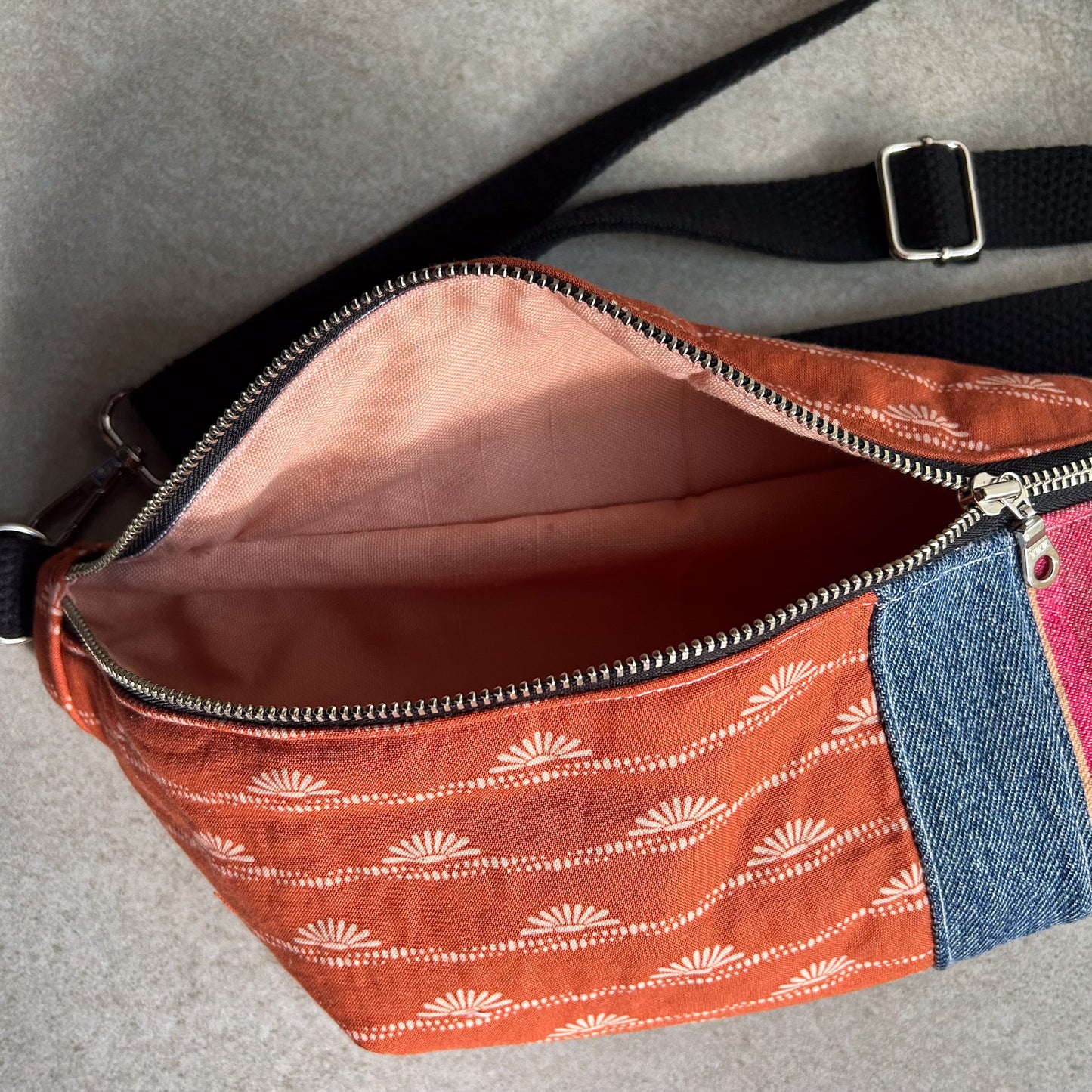 Southwest Quilted Crossbody Bag
